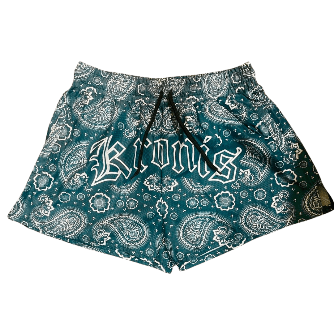 KRONIS MUAY THAI SHORTS (MID THIGH CUT) UNISEX